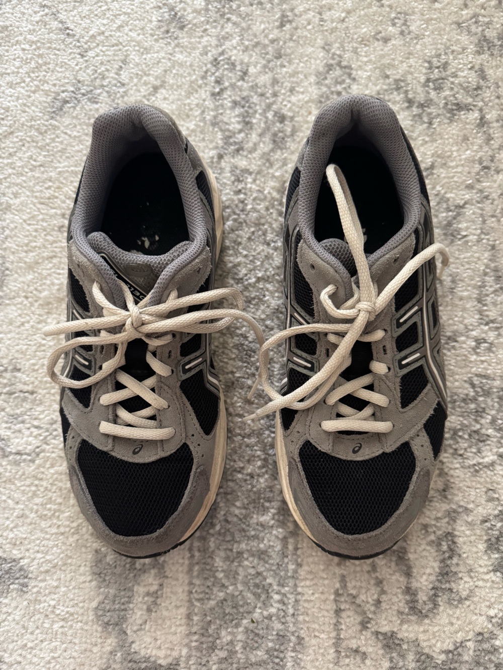 ASICS Gel-1130 Sneakers Women’s Gray/Black Running Shoes Size 7 - Picture 4 of 5